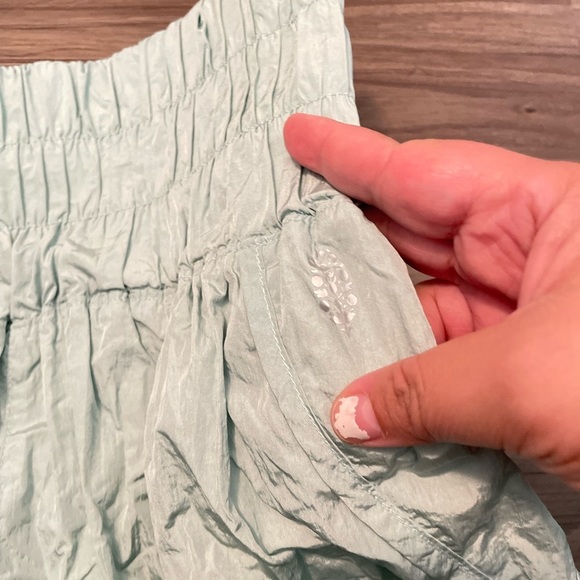 FP Movement by Free People High Waist The Way Home Mint Green Shorts size M - Picture 3 of 7